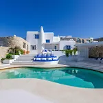 Villa Kiya - Beachfront Villa With Mykonos Town And Sunset Views Villa Mykonos Town