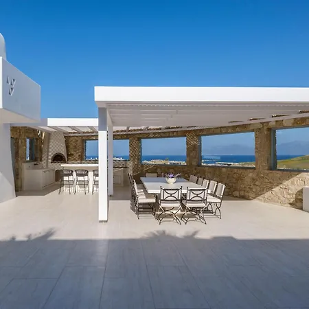 Kiya - Beachfront With And Sunset Views Vila Mykonos Town