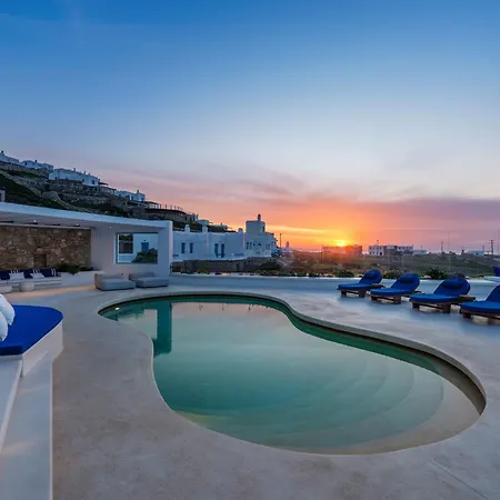 Kiya - Beachfront With And Sunset Views Vila Mykonos Town