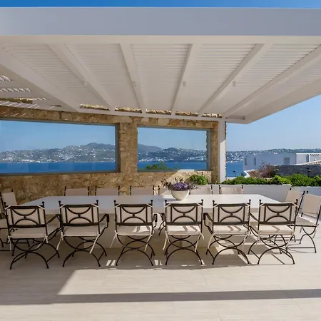 Kiya - Beachfront With And Sunset Views Vila Mykonos Town