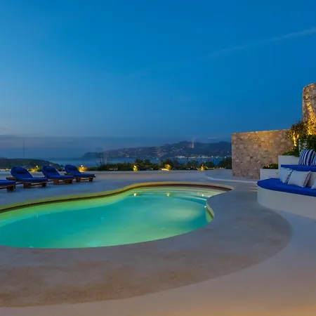 Kiya - Beachfront With And Sunset Views Vila Mykonos Town