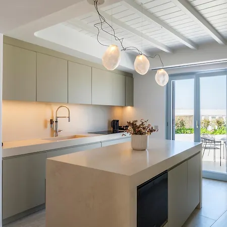 Kiya - Beachfront With And Sunset Views Vila Mykonos Town