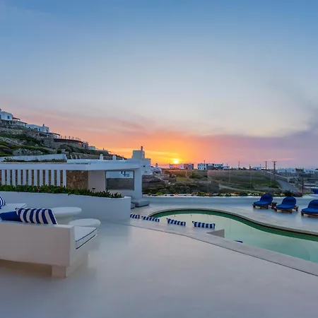 Kiya - Beachfront With And Sunset Views Vila Mykonos Town